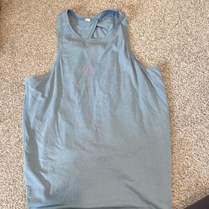 lululemon athletica Blue Tank Top